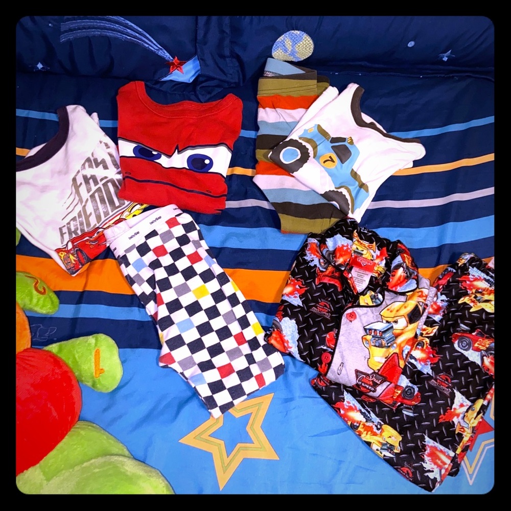 BUNDLE of 3 Super Fun Pajama Sets 3T